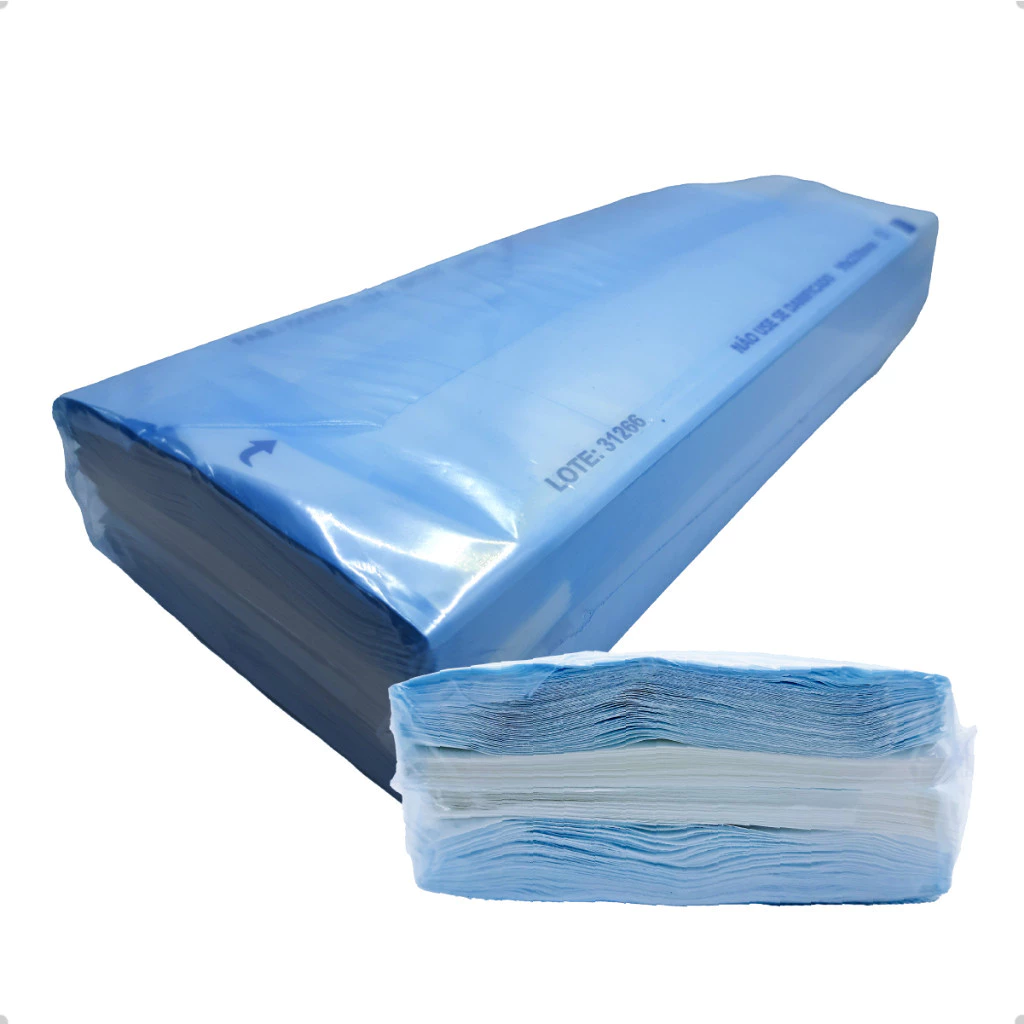 400 Unidades Envelope 9x23cm Autoclave Esterilização Auto Selante Papel Grau Cirúrgico